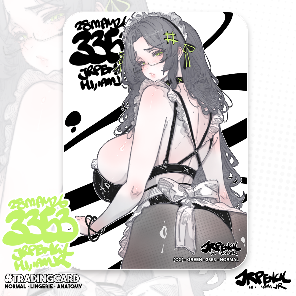 3353 - 绿 / Green Trading Cards