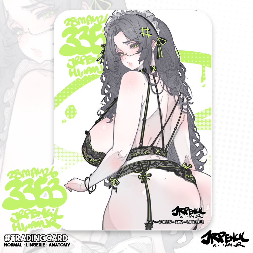 3353 - 绿 / Green Trading Cards