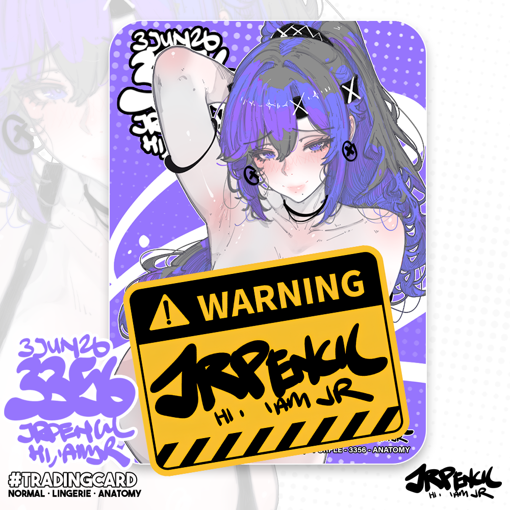 3356 - 紫 / Purple Trading Cards