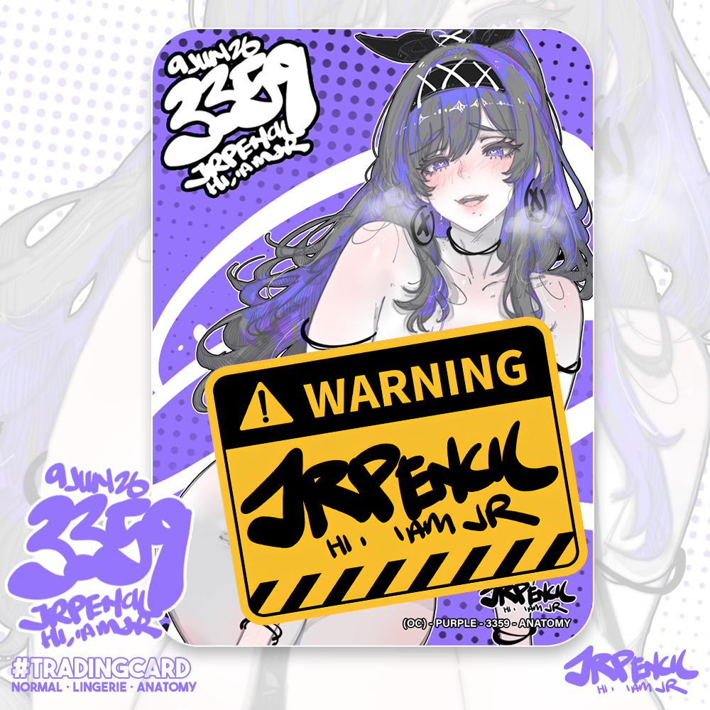 3359 - 紫 / Purple Trading Cards