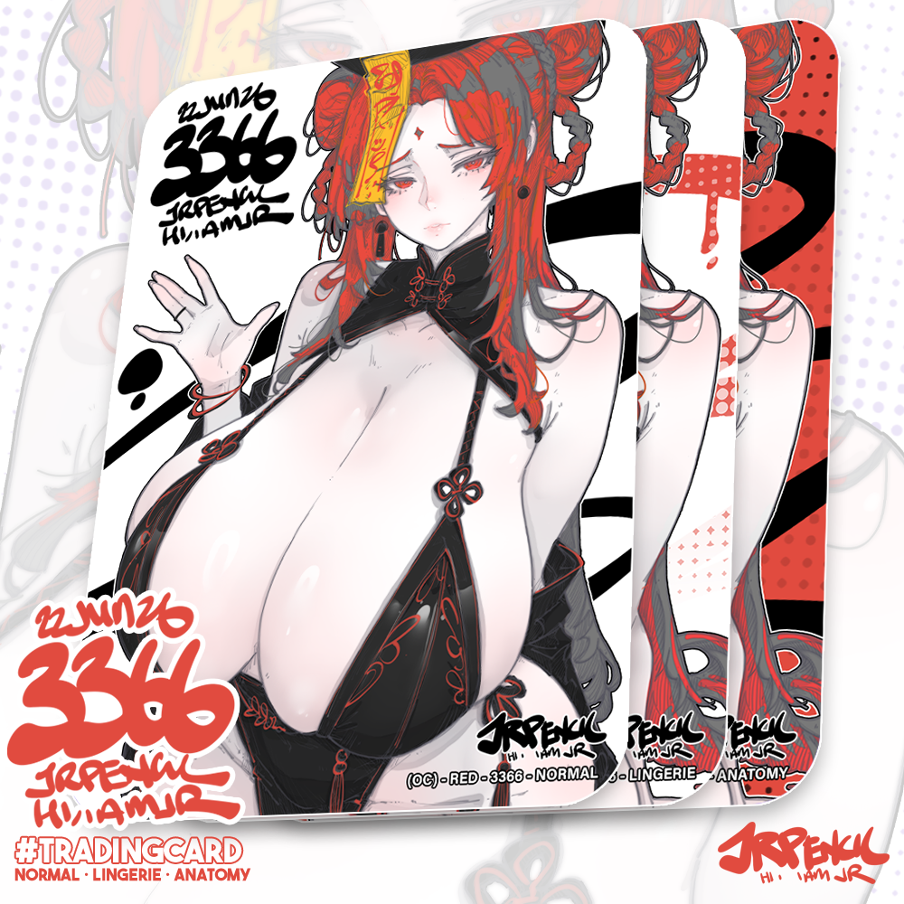 3366 - 红 / Red Trading Cards
