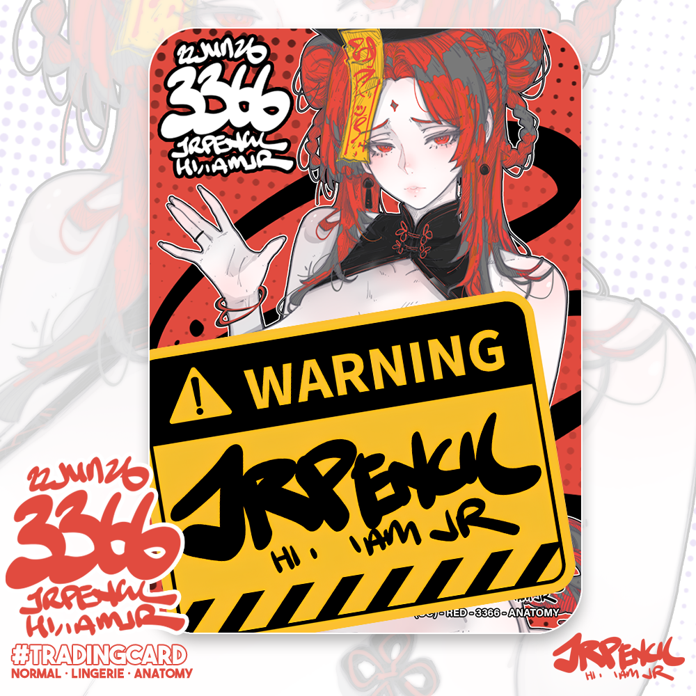 3366 - 红 / Red Trading Cards