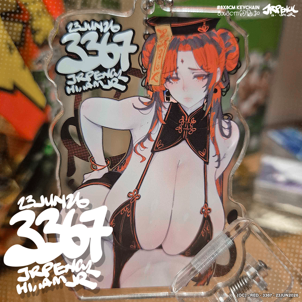 3367 - 红 / red Keychains
