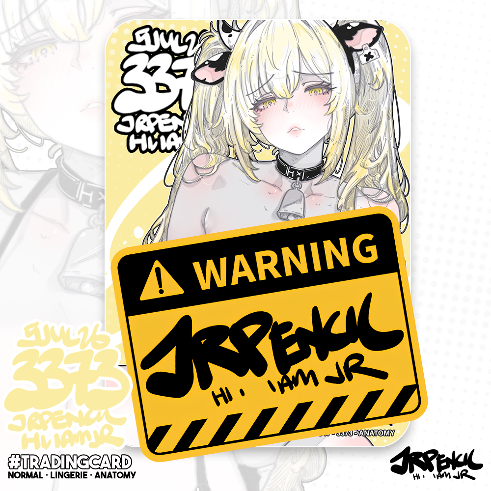 3373 - 黄 / Yellow Trading Cards