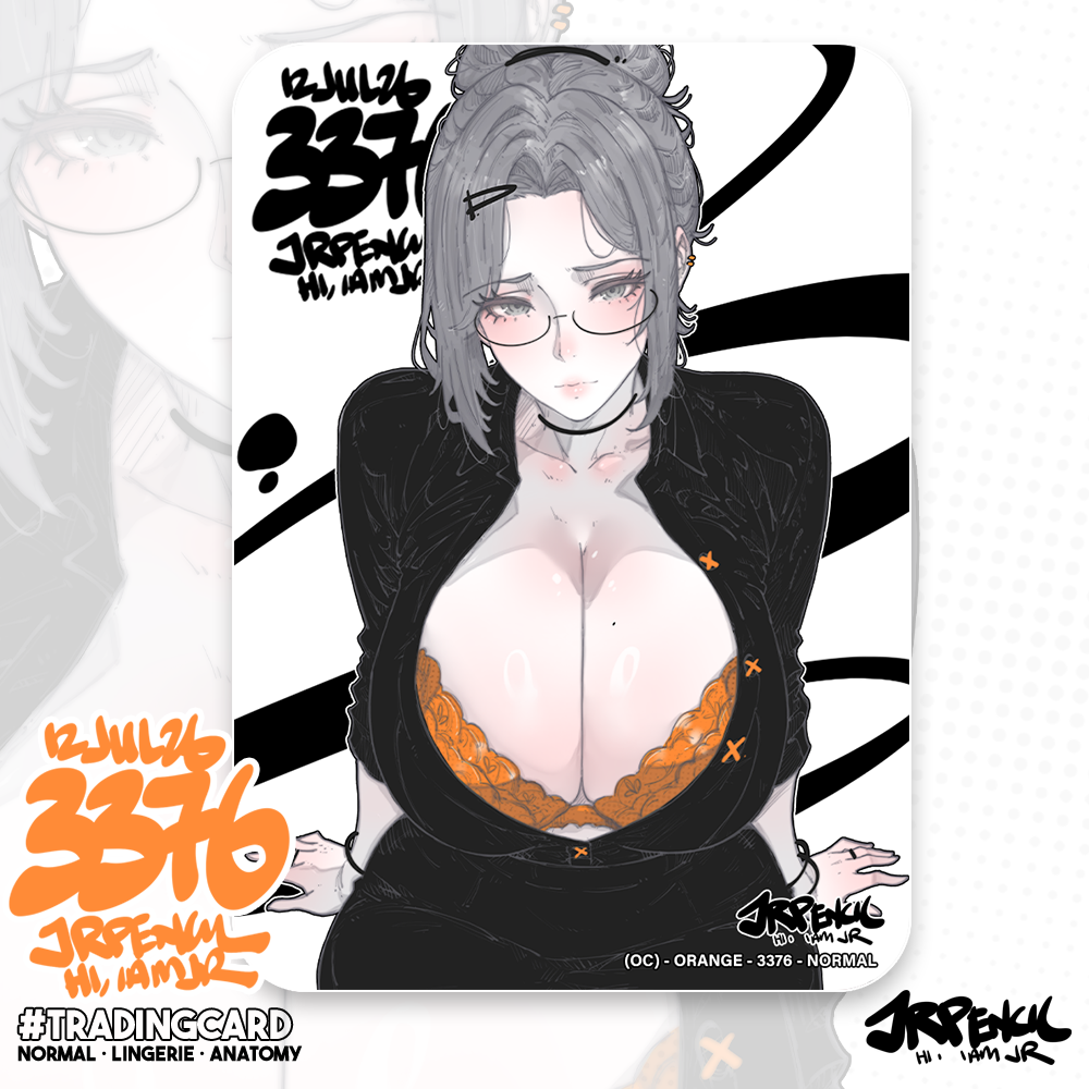 3376 - 橙 / Orange Trading Cards