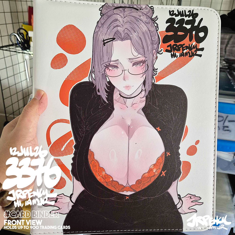 [3376] Premium 900-Pocket Trading Card Binder | Double-Sided 9-Pocket Pages