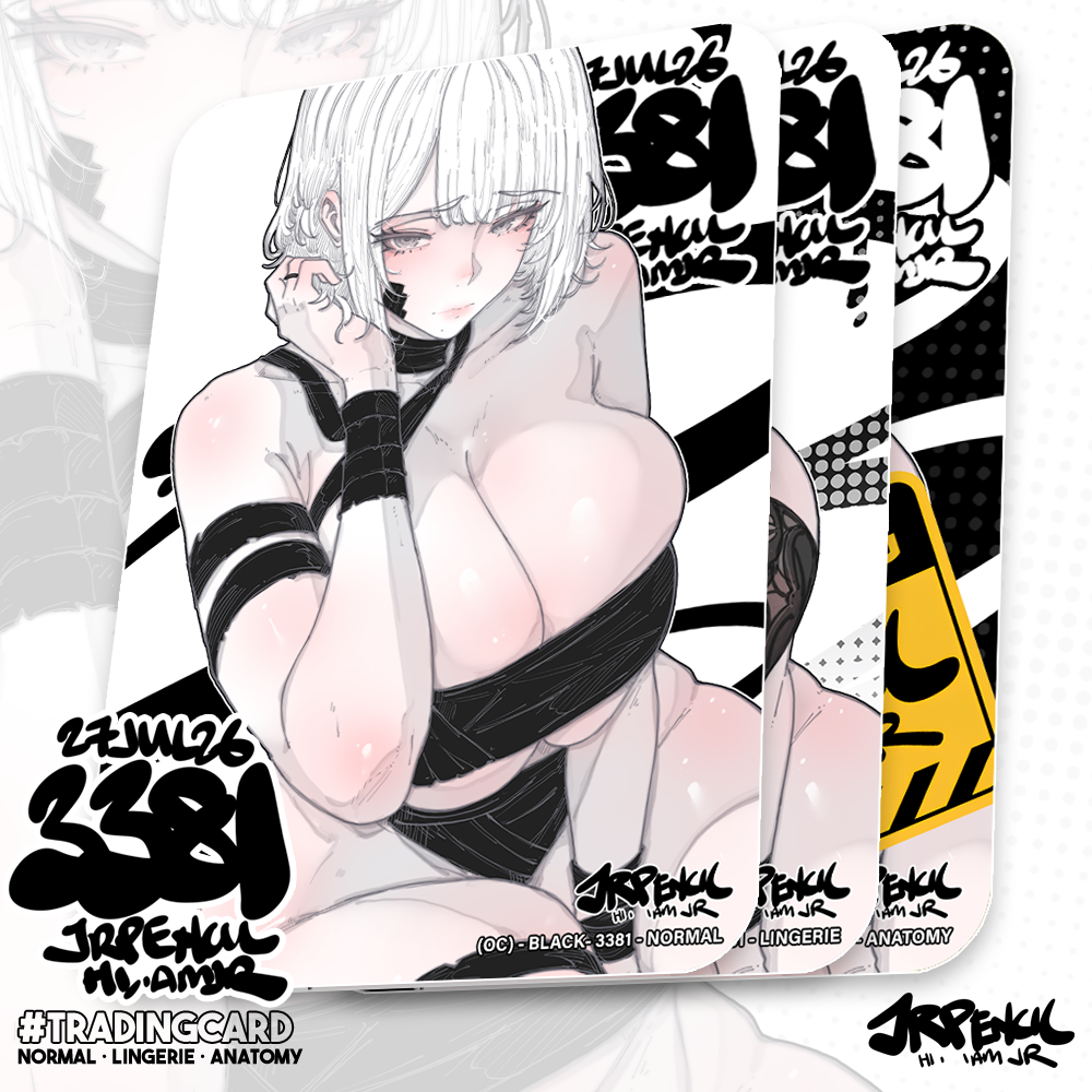 3381 - 黑 / Black Trading Cards