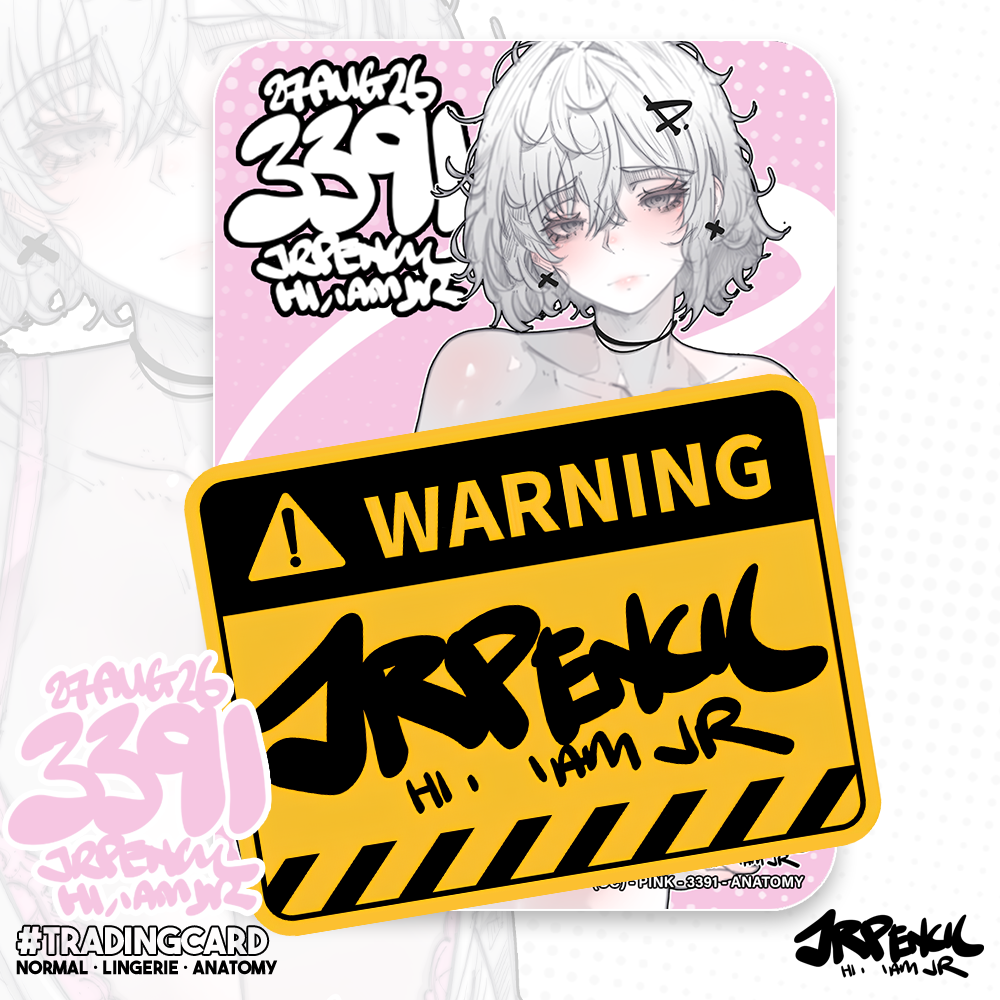 3391 - 粉 / Pink Trading Cards