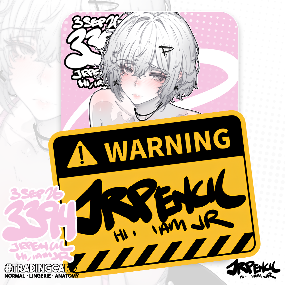 3394 - 粉 / Pink Trading Cards