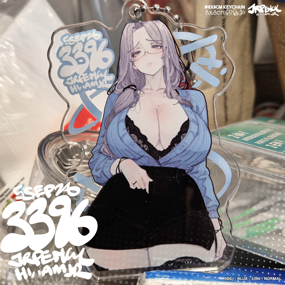 3396 - 蓝 / Blue Keychains
