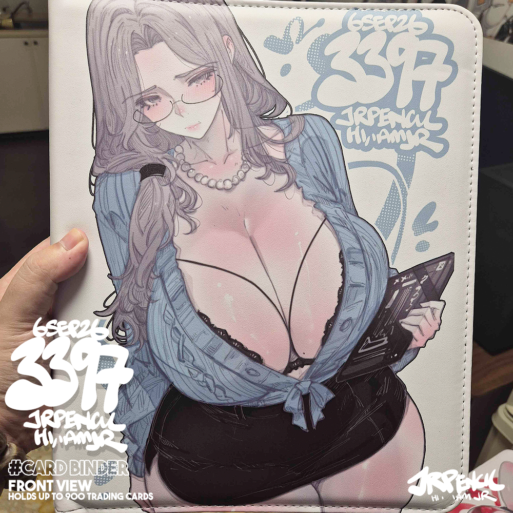 [3397] Premium 900-Pocket Trading Card Binder | Double-Sided 9-Pocket Pages