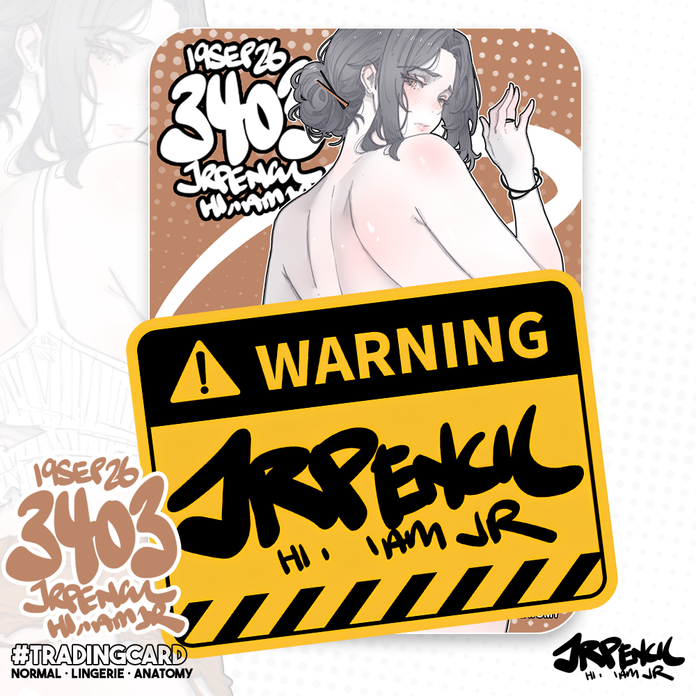 3403 - 褐 / Brown Trading Cards