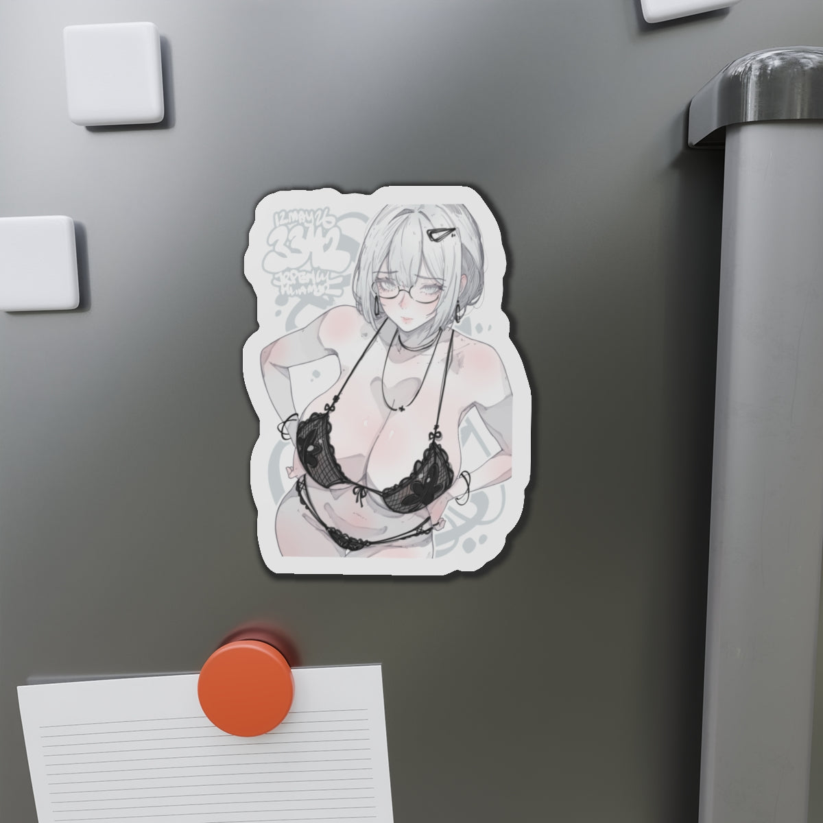 3342 - 灰/ grey v2 Magnets