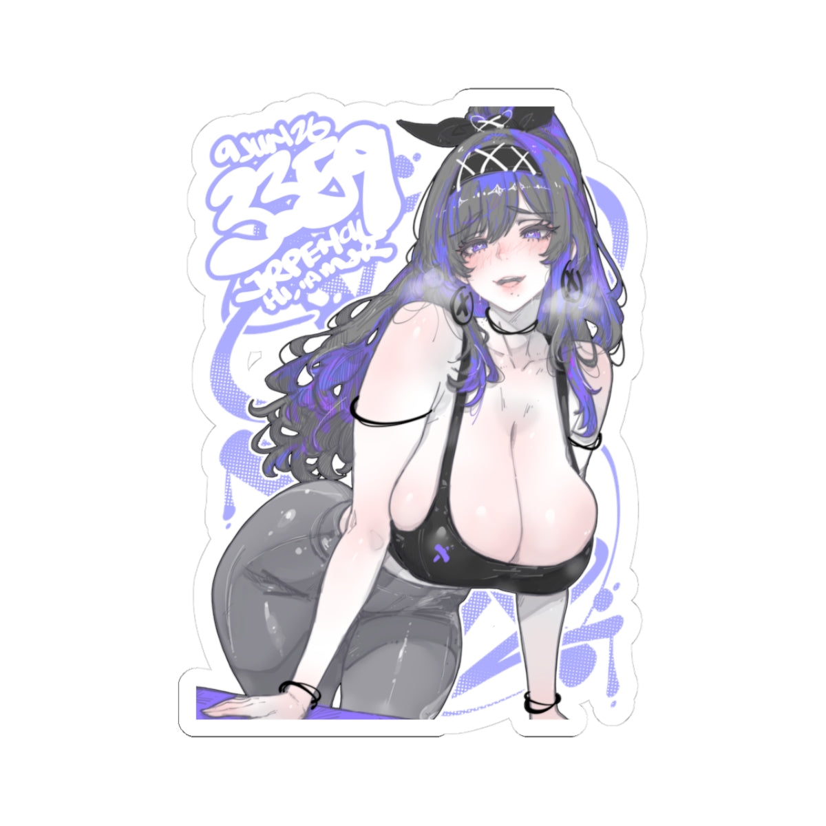 3359 - 紫 / purple v1 Stickers