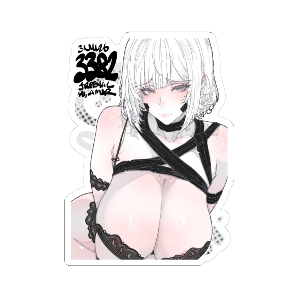 3382 - 黑 / Black v2 Stickers