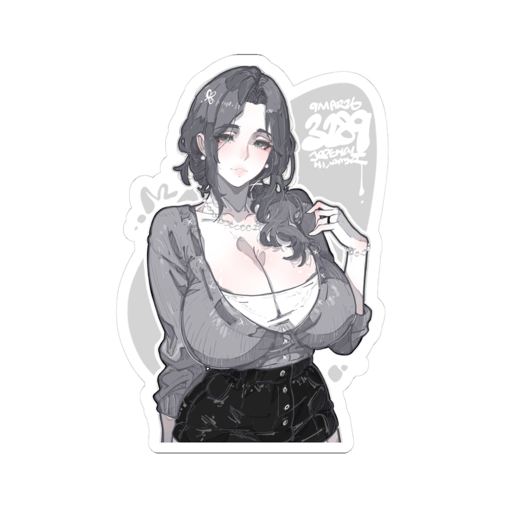 3289 - 灰 / grey v1 Stickers