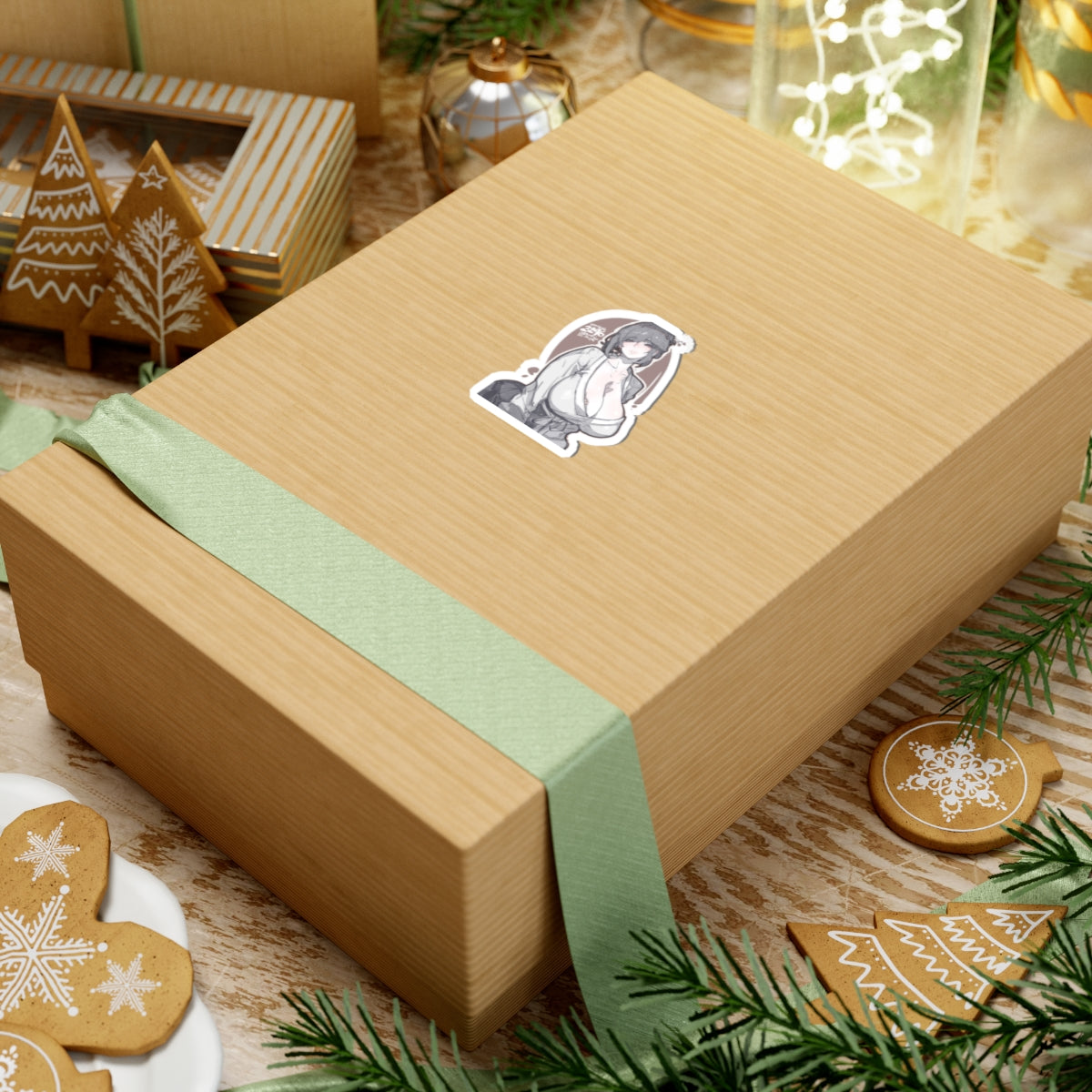 3296 - 褐 / brown v1 Stickers