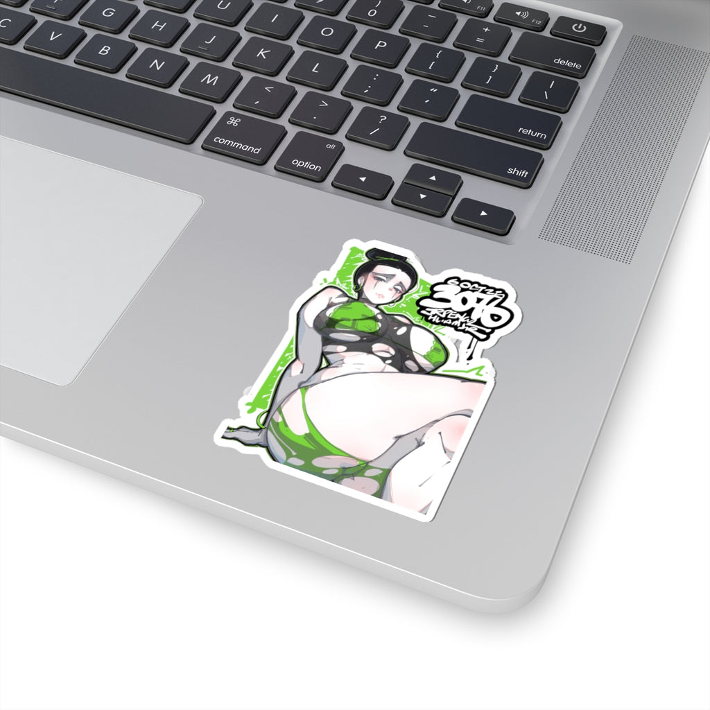 3076 - 绿 / green Stickers