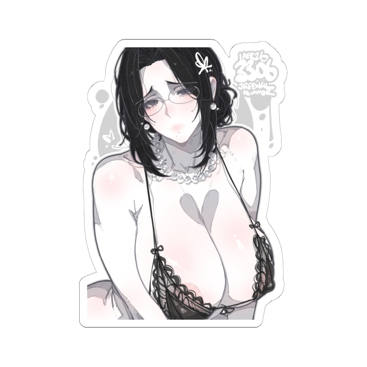 3306 - 黑 / black v2 Stickers
