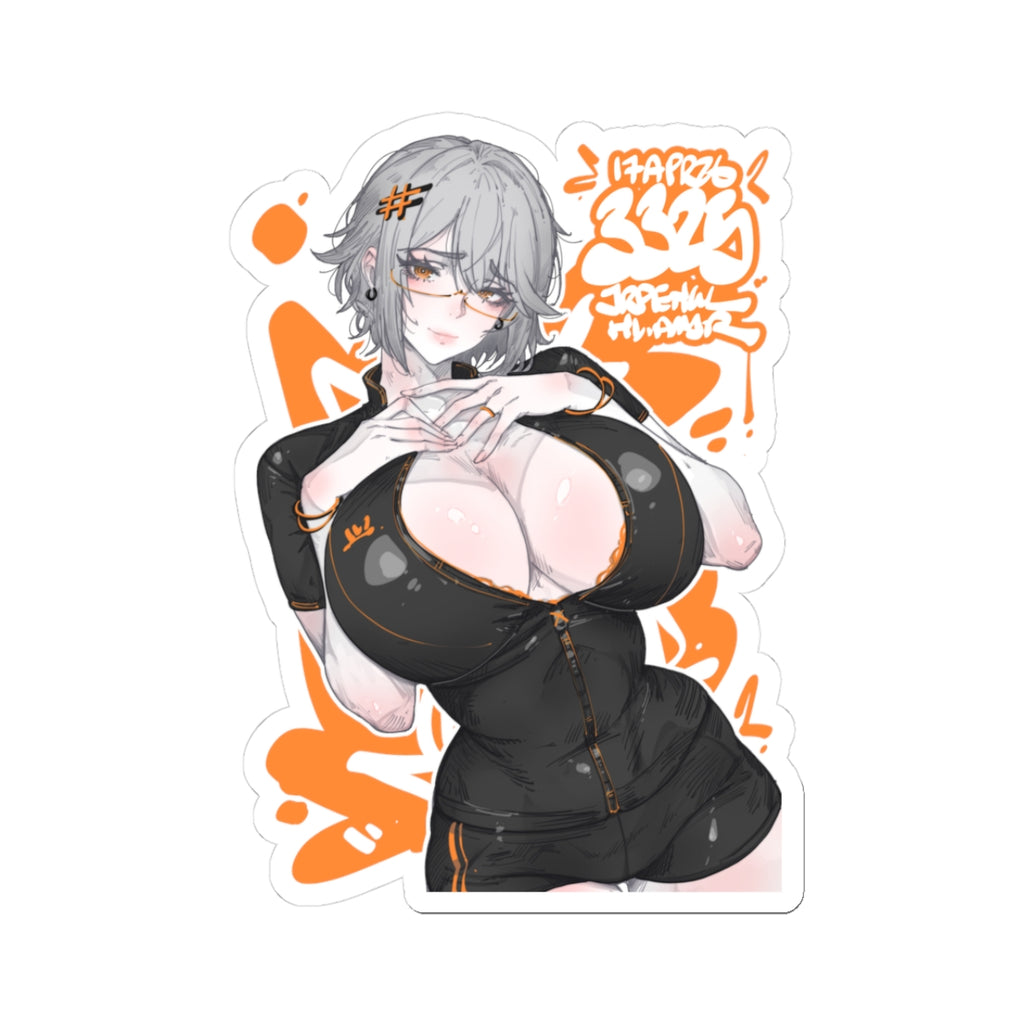 3325 - 橙/ orange v1 Stickers