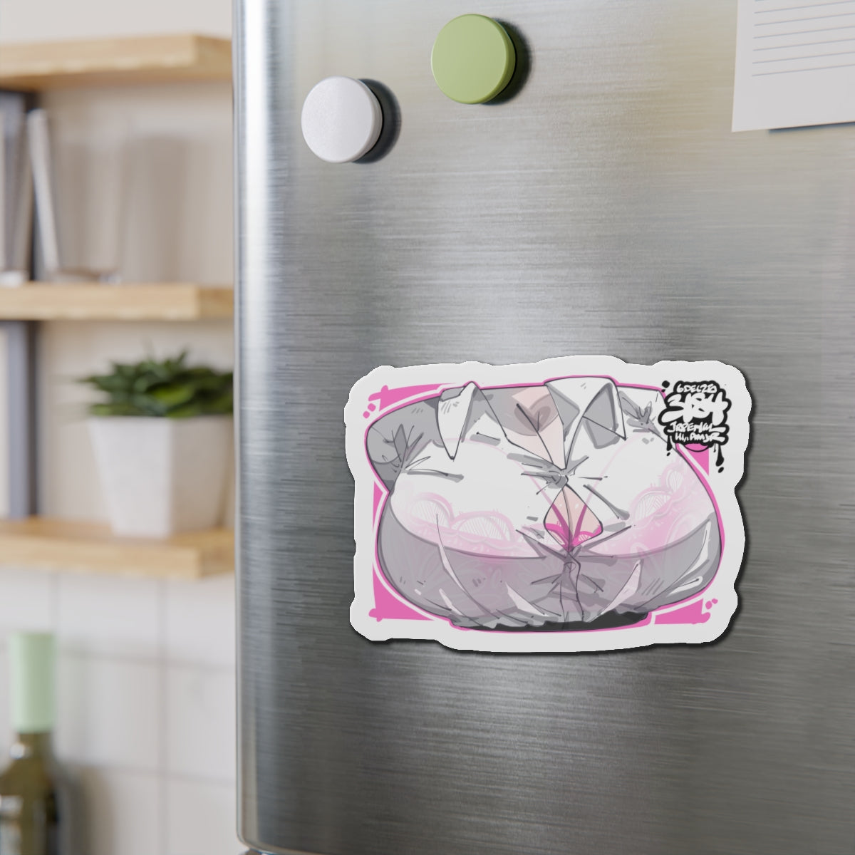 3184 - 粉 / pink v1 Magnets