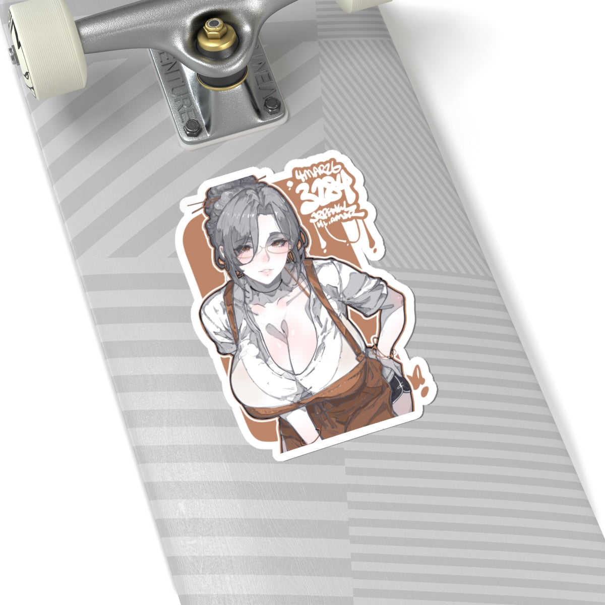 3284 - 褐 / brown v1 Stickers