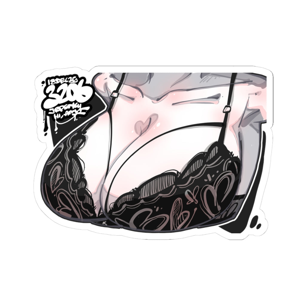3206 - 黑 / black v2 Stickers