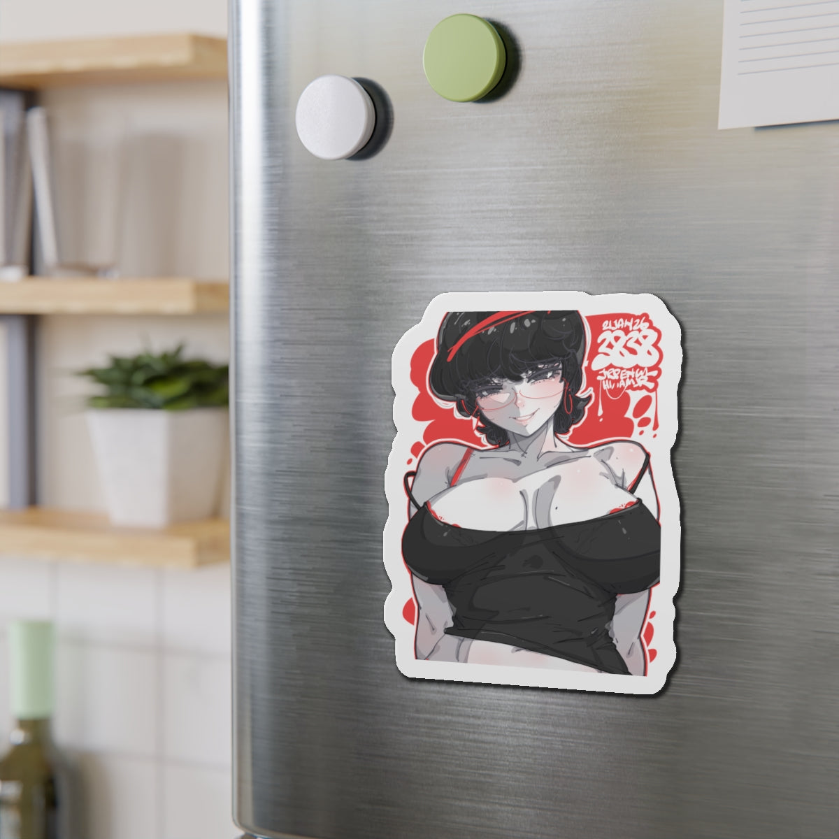 3238 - 红 / red v1 Magnets