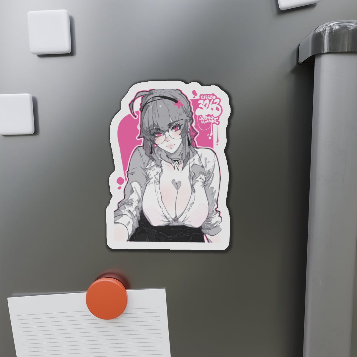 3263 - 粉 / pink v1 Magnets