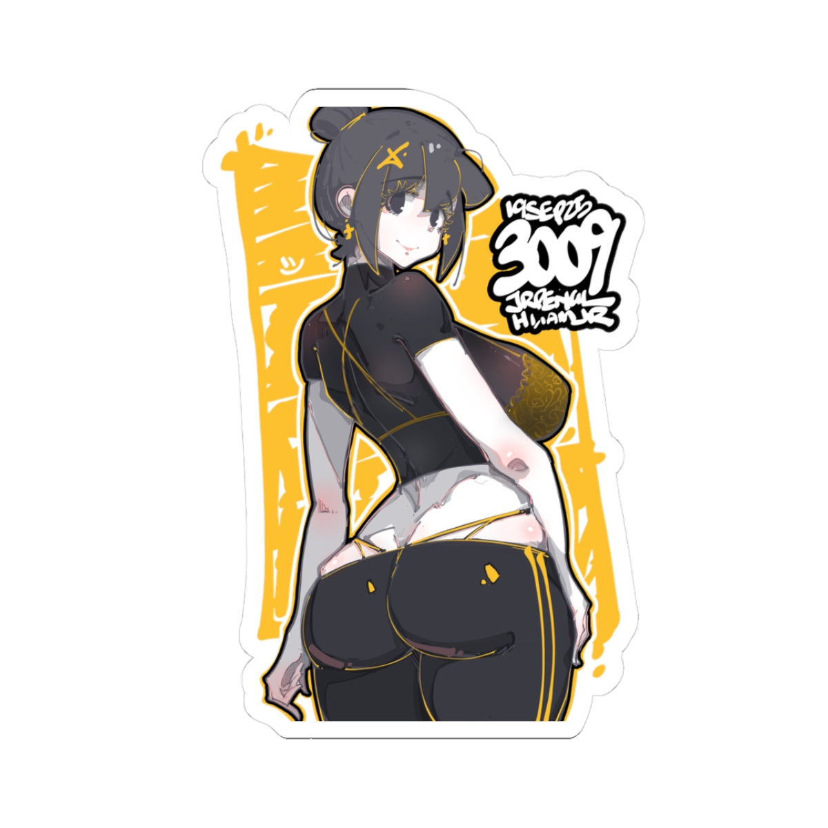 3009 - 黄 / yellow Stickers