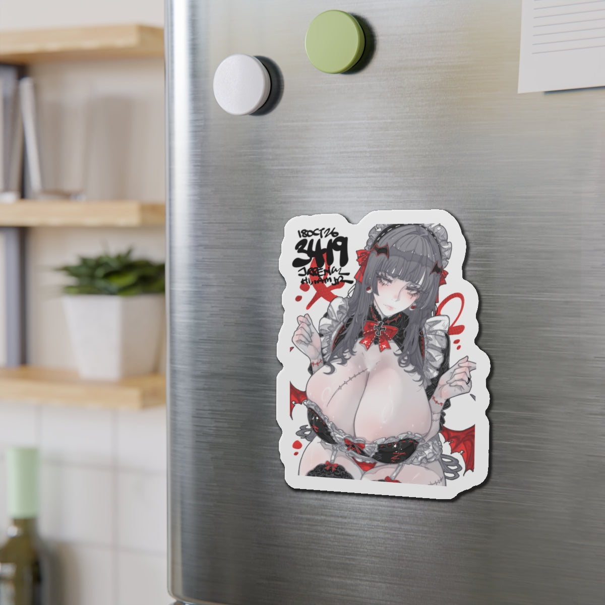 3419 - 红 / Red v1 Magnets
