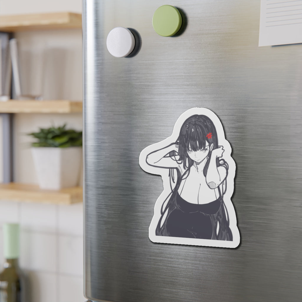 2887 - 红发夹 / red hair clip Magnets