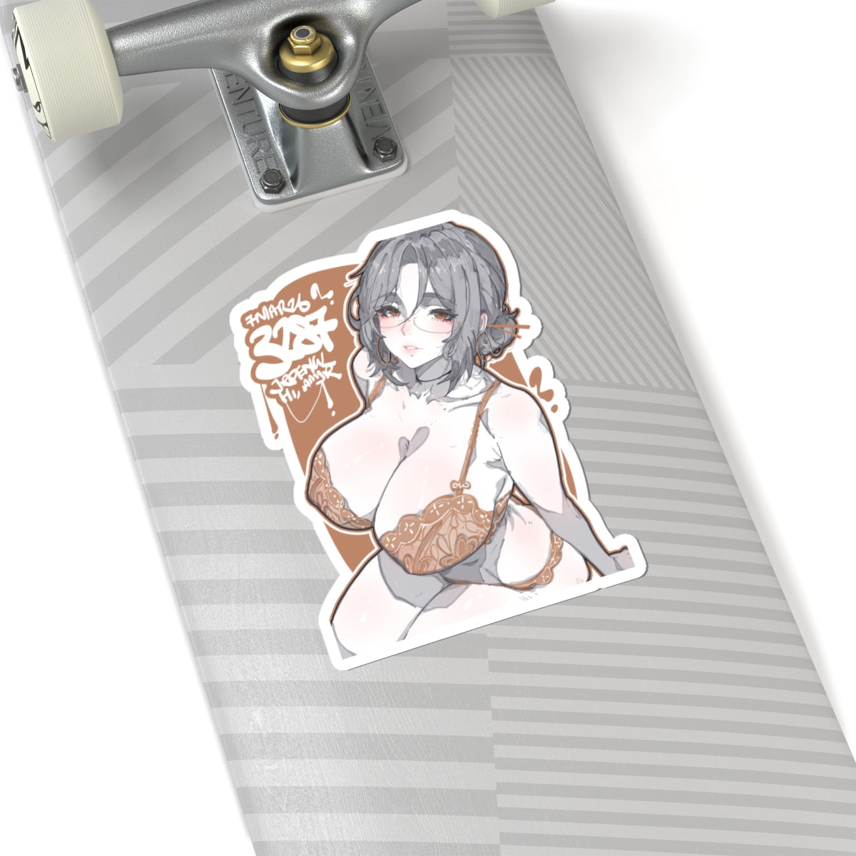 3287 - 褐 / brown v2 Stickers