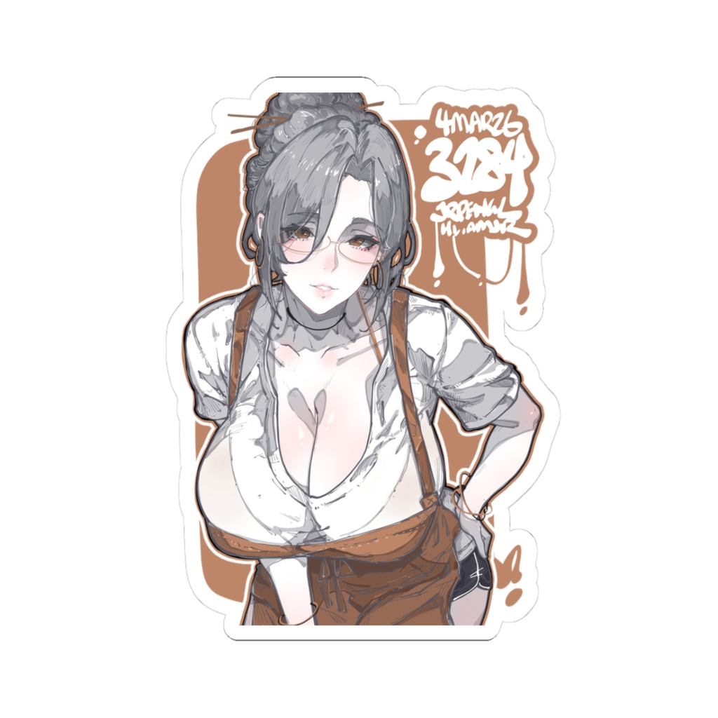 3284 - 褐 / brown v1 Stickers
