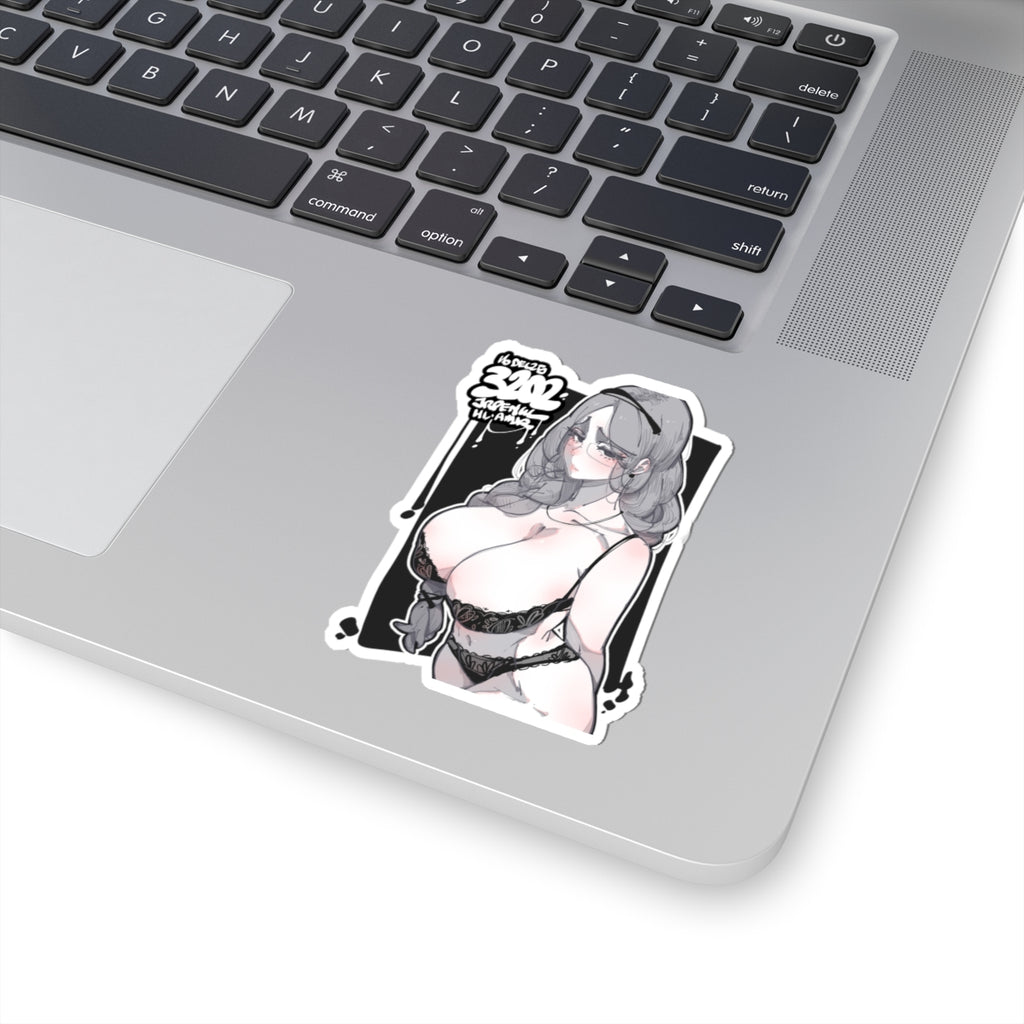 3202 - 黑 / black v2 Stickers