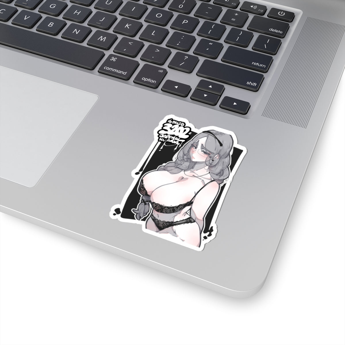 3202 - 黑 / black v2 Stickers