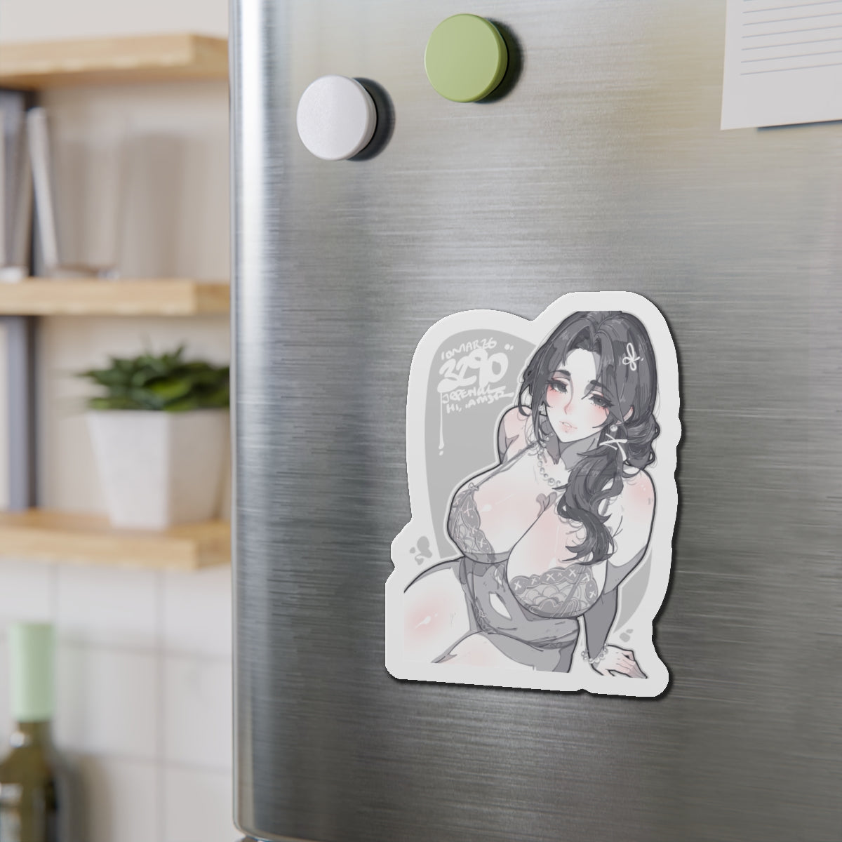 3290 - 灰 / grey v2 Magnets