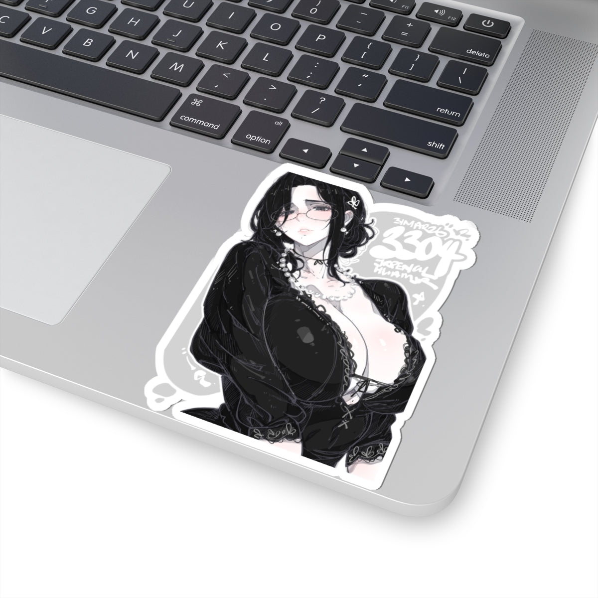 3304 - 黑 / black v1 Stickers