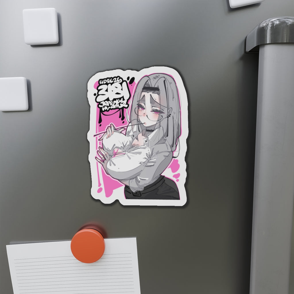 3181 - 粉 / pink v1 Magnets