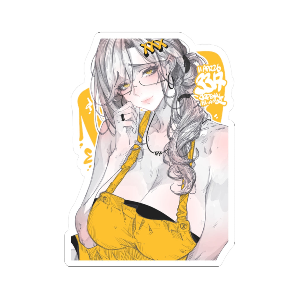 3317 - 黄 / yellow v1 Stickers