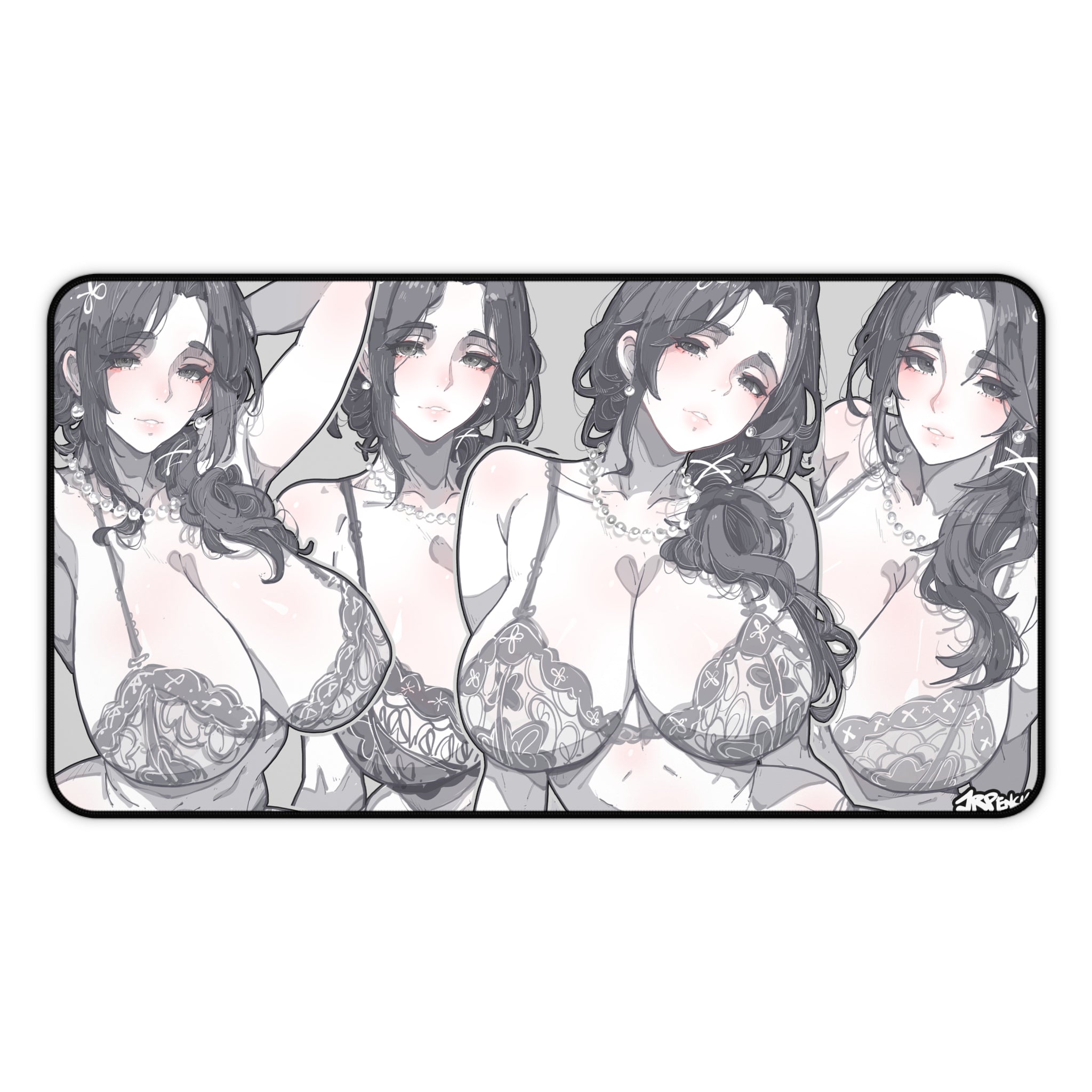 3293 - 灰 / grey wallpaper v2 Desk Mat