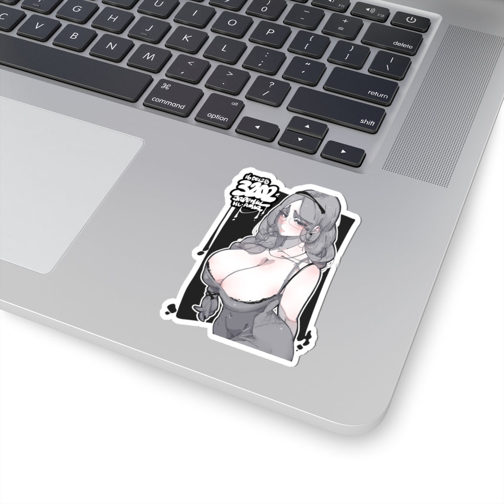 3202 - 黑 / black v1 Stickers
