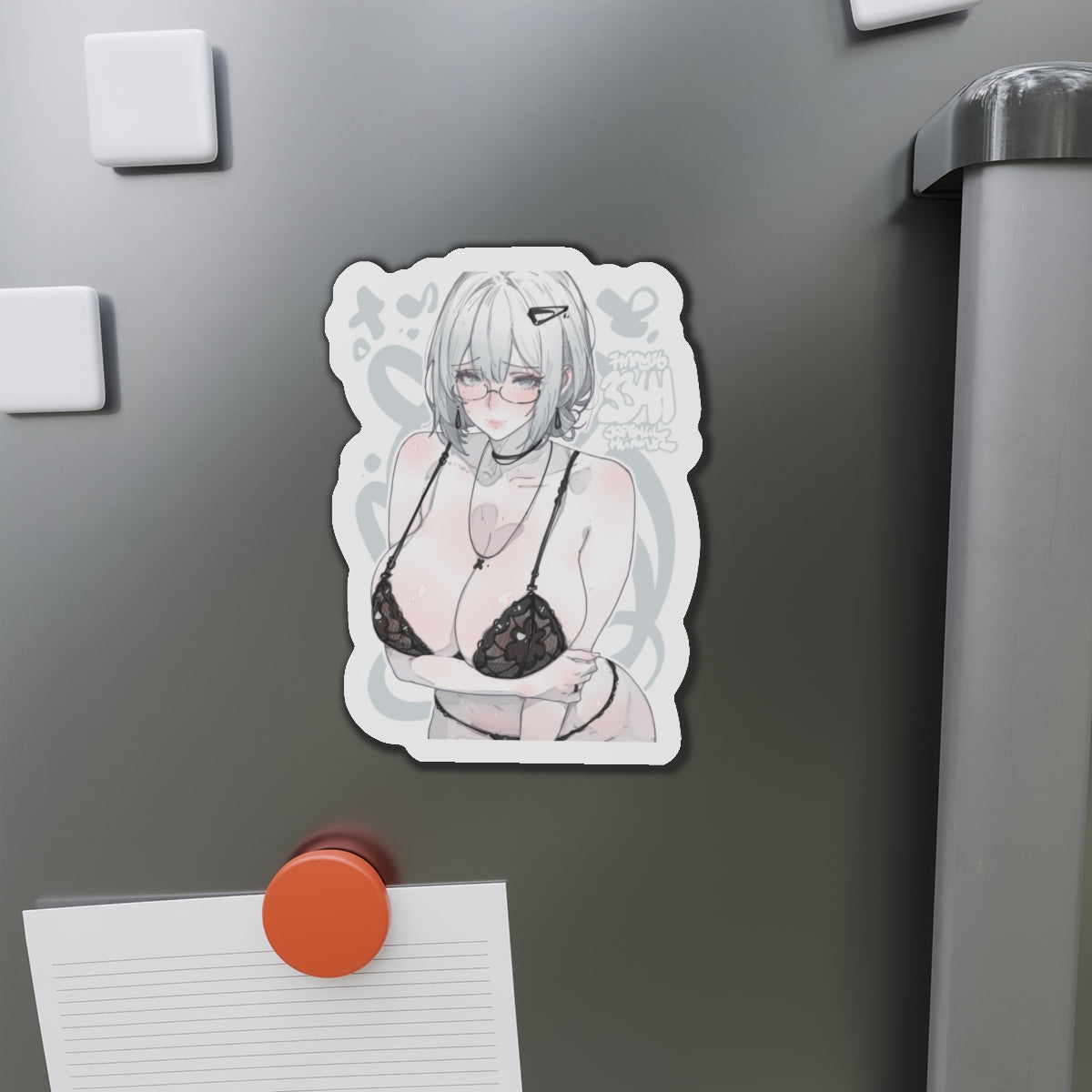 3341 - 灰/ grey v2 Magnets