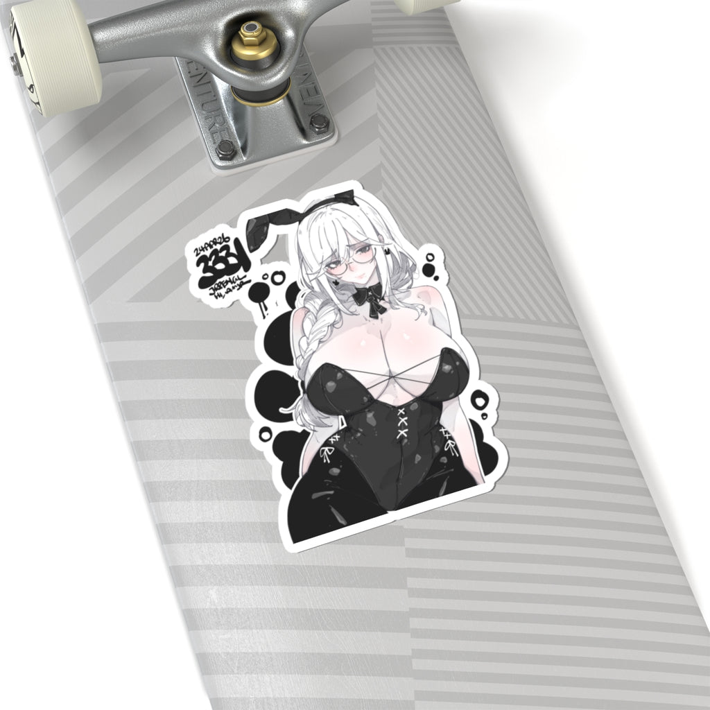 3331 - 黑 / black v1 Stickers
