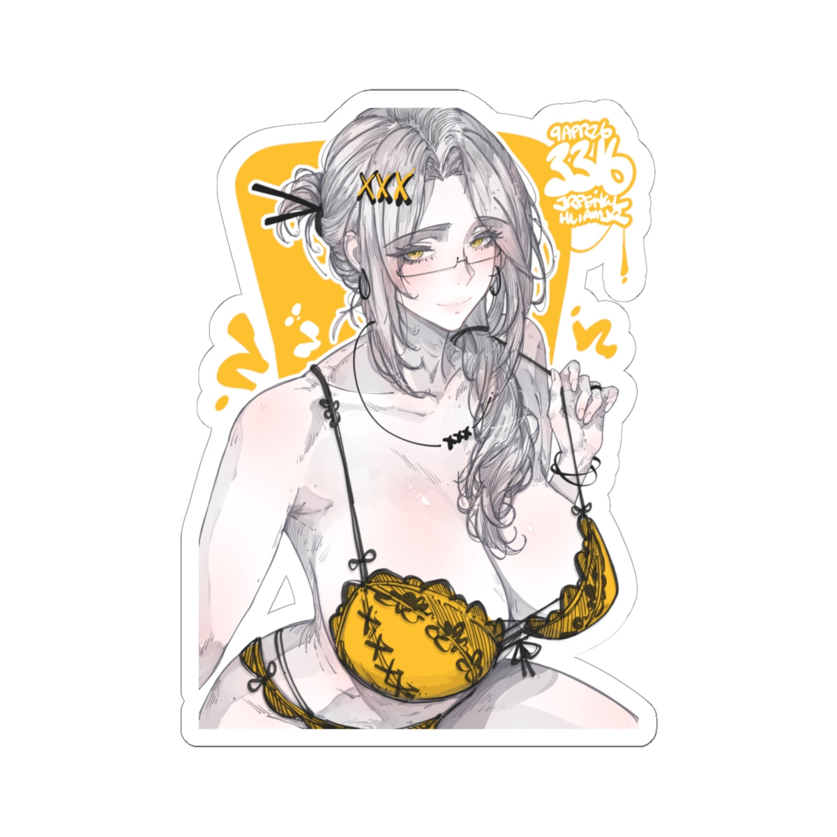 3316 - 黄 / yellow v2 Stickers