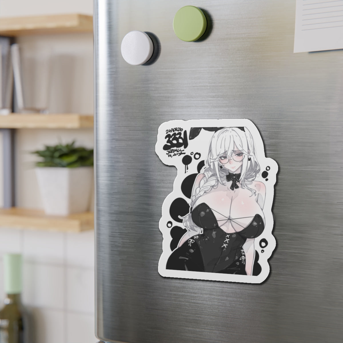 3331 - 黑 / black v1 Magnets
