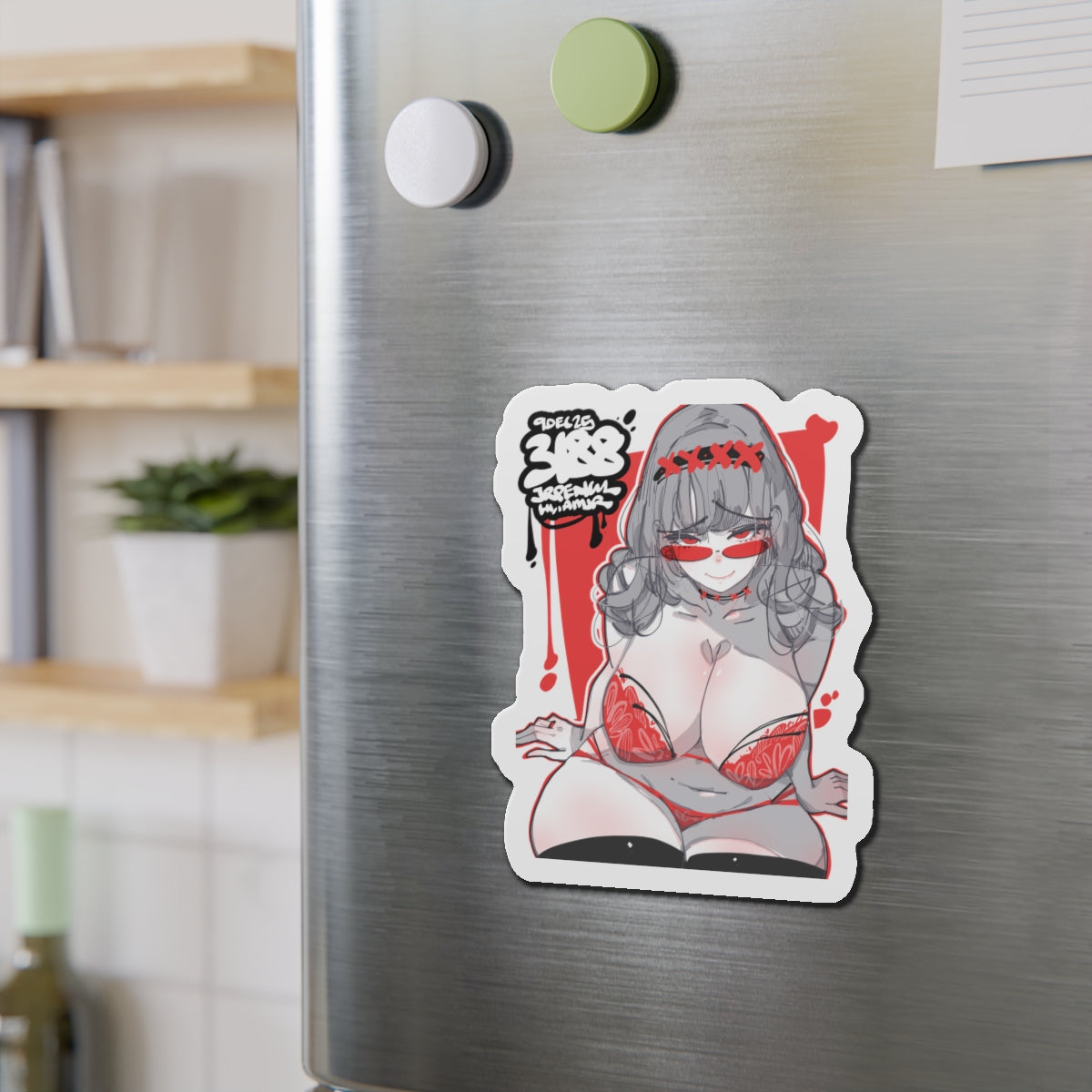 3188 - 红 / red v2 Magnets