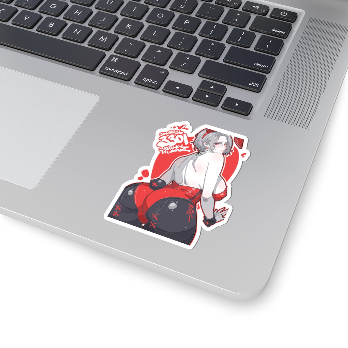 3301 - 红 / red v1 Stickers