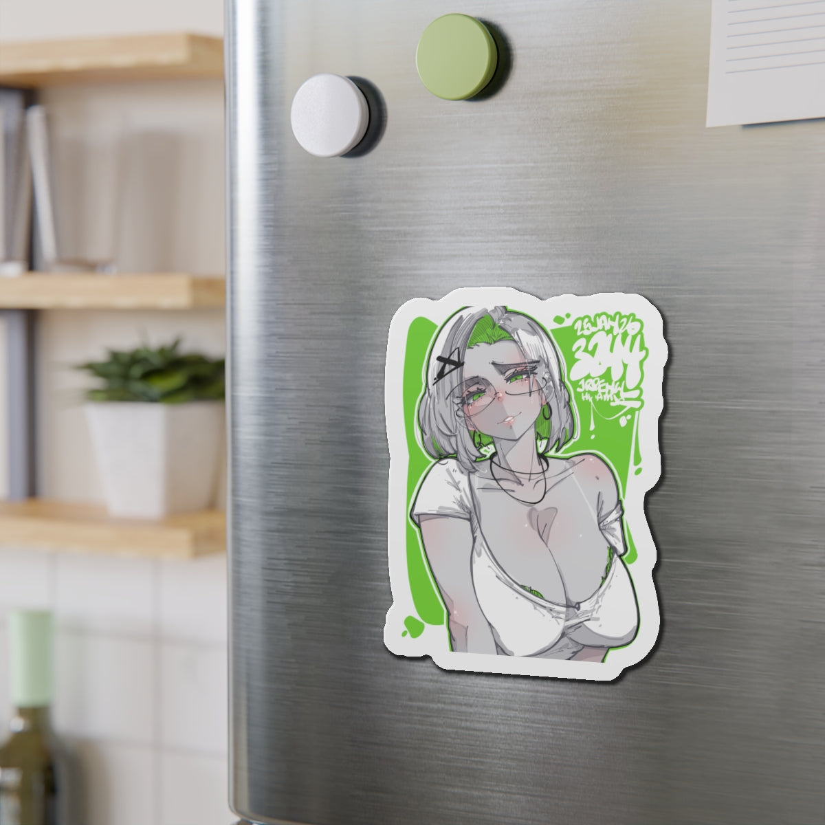 3244 - 绿 / green v1 Magnets
