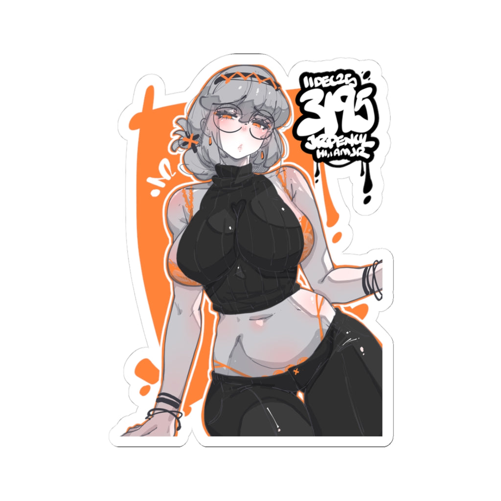 3195 - 橙 / orange v1 Stickers